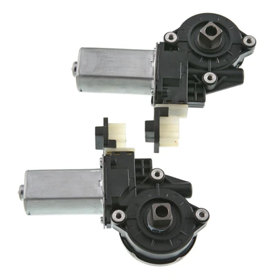 2 Pcs Front Window Motor
