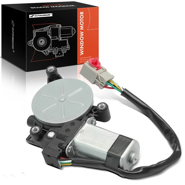 Front Driver Power Window Motor with 6-Pin for 2002-2006 Honda CR-V