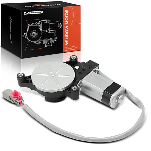 Front Passenger Power Window Motor with 2-Pin for Honda CR-V 2002-2006