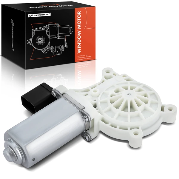 Front Driver Window Motor with 6 Pins for 2008-2017 Dodge Challenger