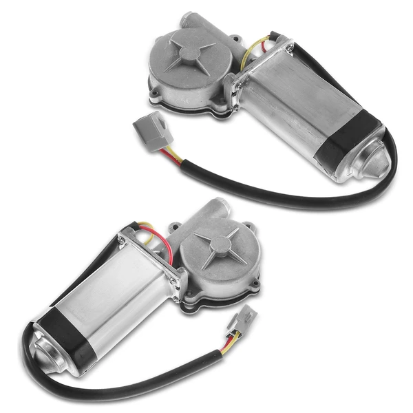 2 Pcs Rear Window Motor for Ford Mustang 84-93 Convertible L4 2.3L V6 3.8L V8 5.0L