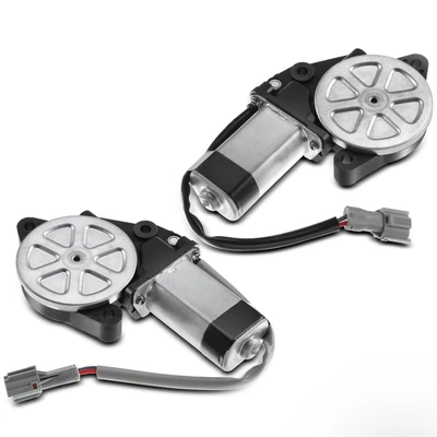 2 Pcs Rear Window Motor