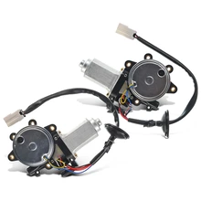 2 Pcs Front Window Motor