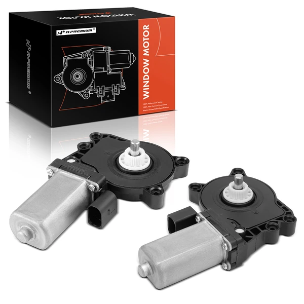 2 Pcs Window Motor for 2010-2014 Ford Taurus