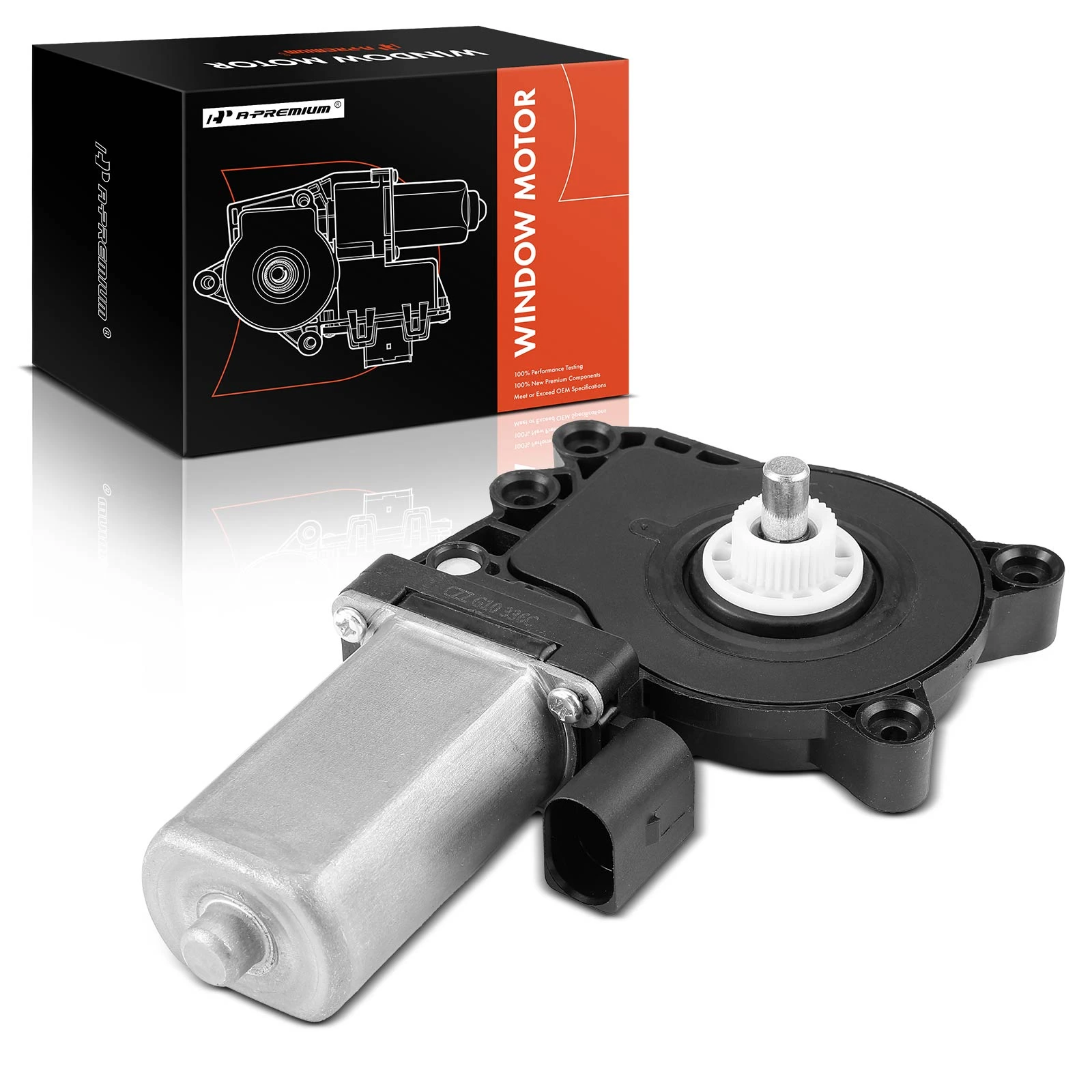 The A-premium Power Window Motor with 2 Pins for Ford Explorer 11-13 Special Service Police Sedan Image 
