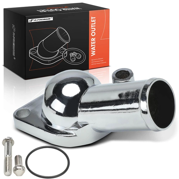 15° Water Outlet Thermostat Housing for 1973 Chevrolet P10 Van