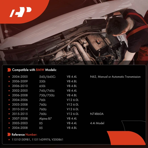 Upper Coolant Pipe for BMW E53 E60 E64 E70 F02 X5 545i 550i 650i 750i Alpina B7