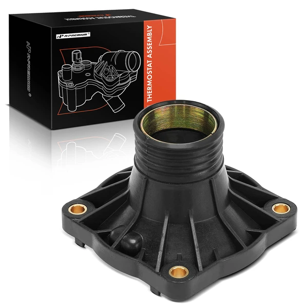 Engine Coolant Thermostat Housing Water Outlet for 1993-1995 BMW 740i