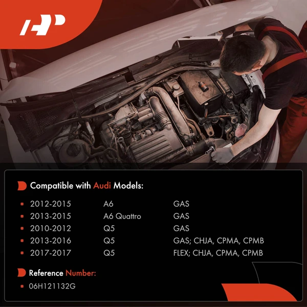 Engine Coolant Outlet Flange for Audi Q5 2010-2017 A6 2012-2015 A6 Quattro 2013-2015 L4 2.0L