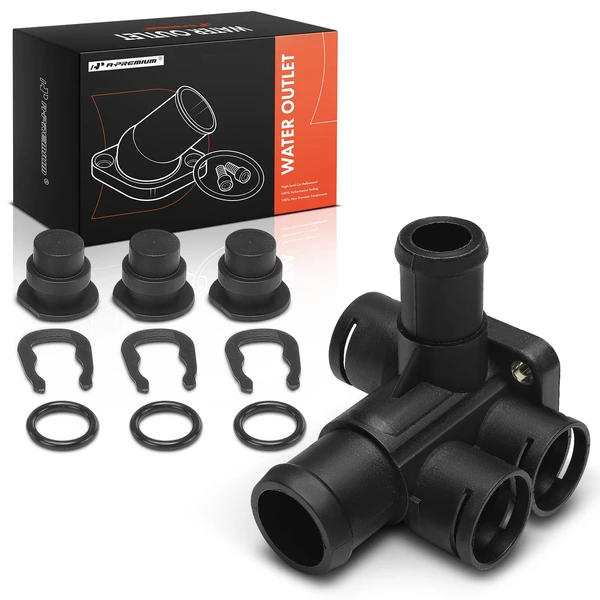 Engine Coolant Outlet Flange for 1986-1992 Volkswagen Jetta