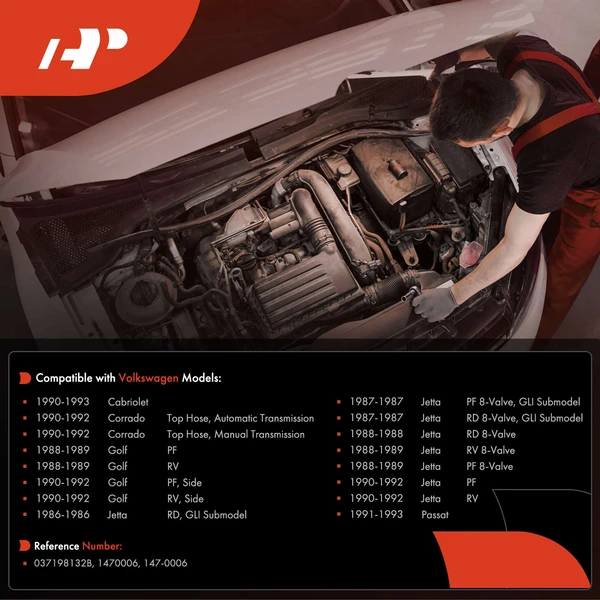 Engine Coolant Outlet Flange for Volkswagen Jetta 1986-1992 Passat Golf Corrado