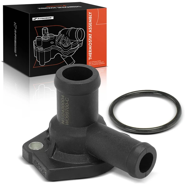 Rear Engine Coolant Thermostat Housing Water Outlet for 1983 Volkswagen Rabbit Pickup