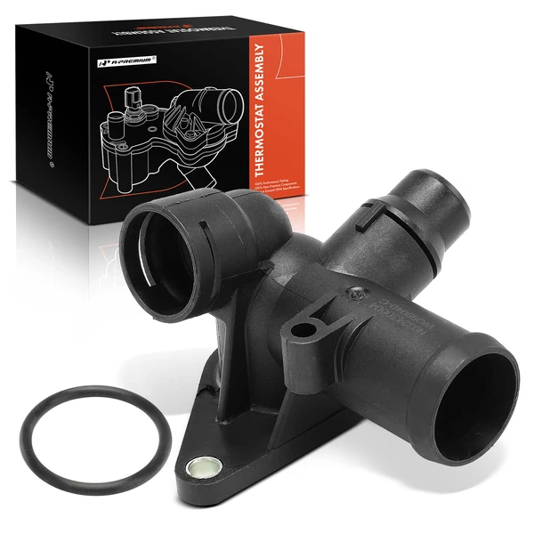 Engine Coolant Thermostat Housing Water Outlet for 2002-2006 Audi A4