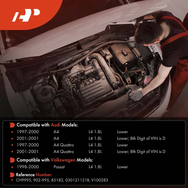 Engine Coolant Thermostat Housing Water Outlet for Audi A4 A4 Quattro 1997-2001