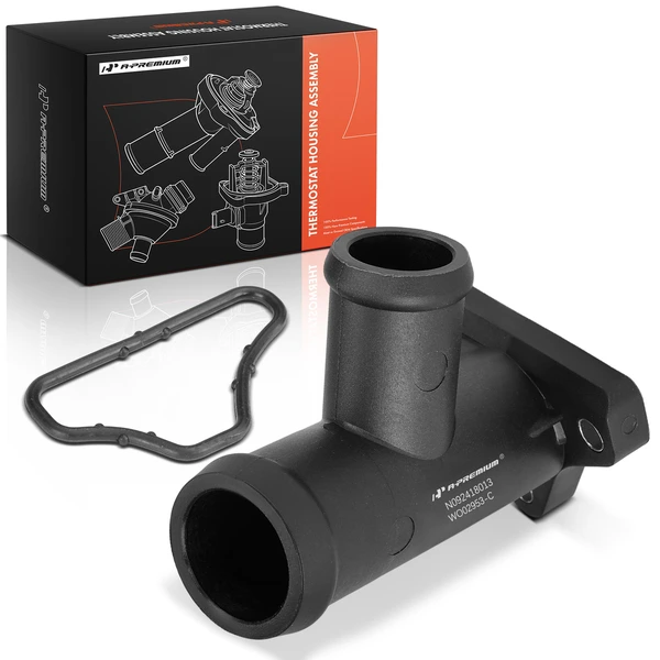 70° Driver Engine Coolant Water Outlet for 1987-1992 Volkswagen Jetta