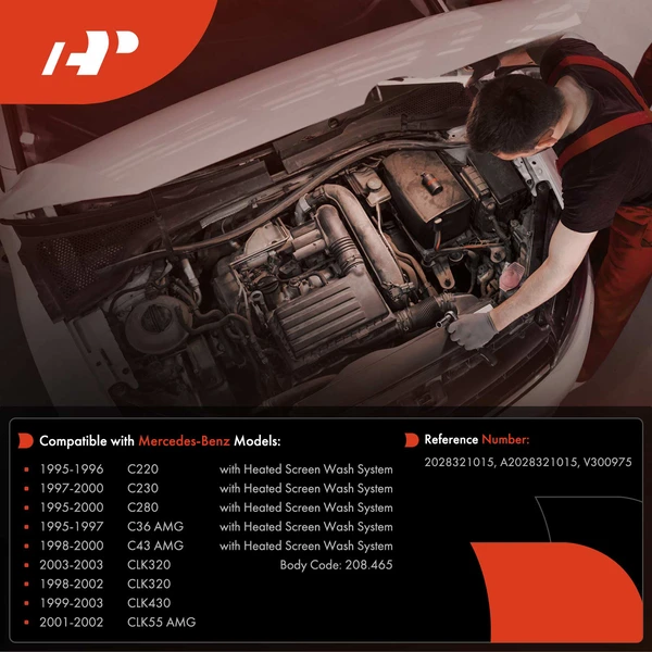 Engine Coolant Hose Flange Heater Pipe for Mercedes-Benz W202 CLK320 CLK430 C280