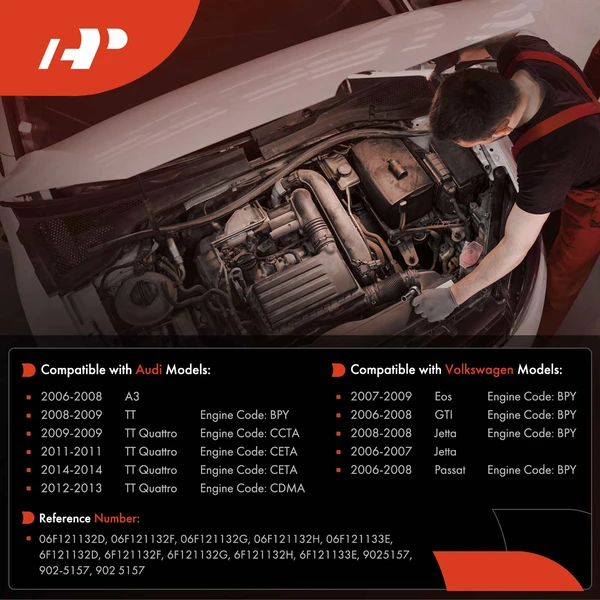 Engine Coolant Water Outlet for Volkswagen Jetta 2006-2008 Passat Audi A3