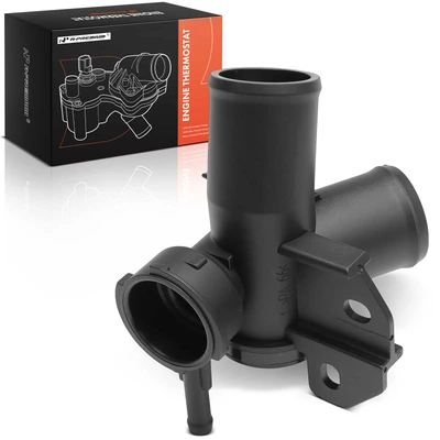 Black Engine Coolant Filler Neck