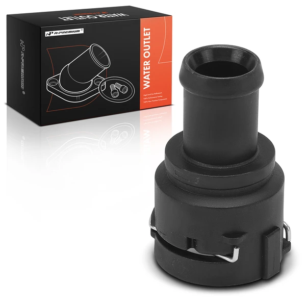 Radiator Coolant Hose Connector for 2003-2006 Audi TT