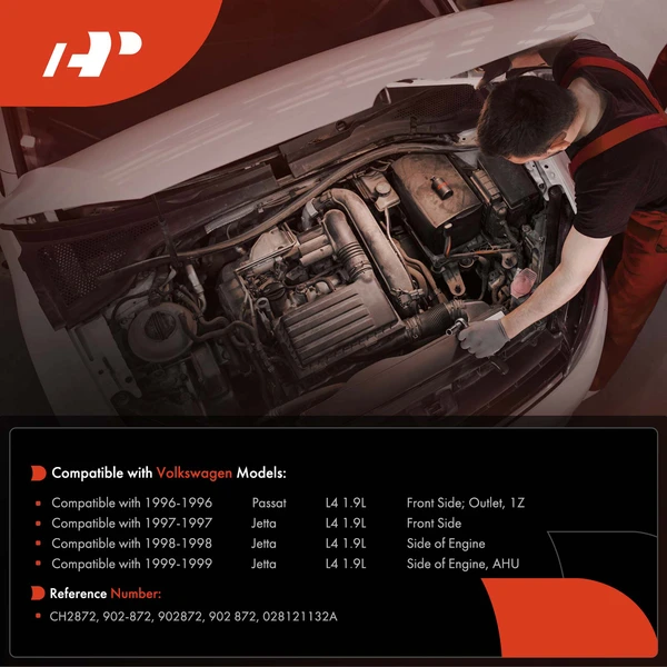 Engine Coolant Thermostat Housing Water Outlet for VW Jetta 1997-1999 Passat 1996