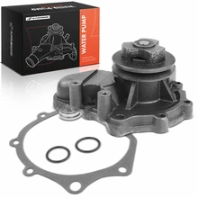 Engine Water Pump with Gasket for 1986-1990 Ford CF6000