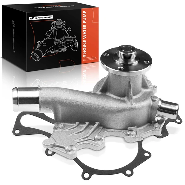 Engine Water Pump with Gasket for 2001-2010 Mazda B4000