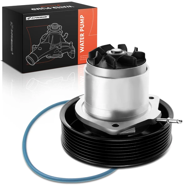 Engine Water Pump with Gasket for Porsche Cayenne VW Touareg 2011-2017 3.0L 3.6L