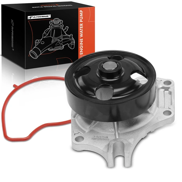 Engine Water Pump with Gasket for Mazda 2 2011-2015 L4 1.5L Naturally Aspirated