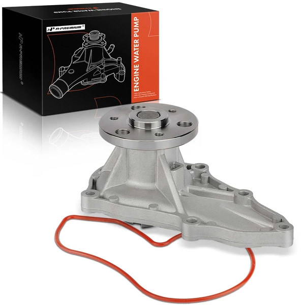 Engine Water Pump with Gasket for Acura TSX 09-14 Honda Accord CR-V L4 2.4L