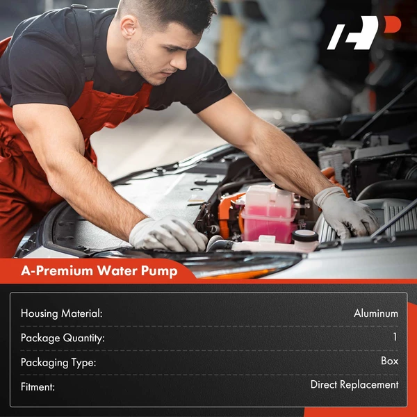 Engine Water Pump with Gasket for Mazda 3 2021 6 CX-3 CX-30 L4 2.5L Turbocharged