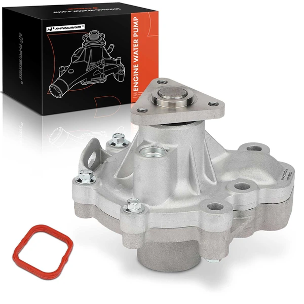 Engine Water Pump with Gasket for Mazda 3 2012-2018 Toyota Yaris iA 2017-2018