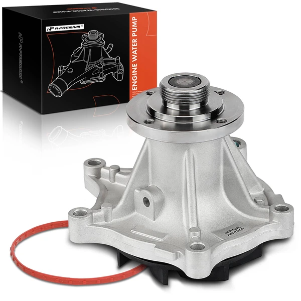 Engine Water Pump with Gasket for 2008-2010 Ford F-250 Super Duty