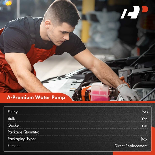 Coolant Water Pump with Gasket for BMW 230i F22 F23 330i F30 430i 530i G30 X3 X4