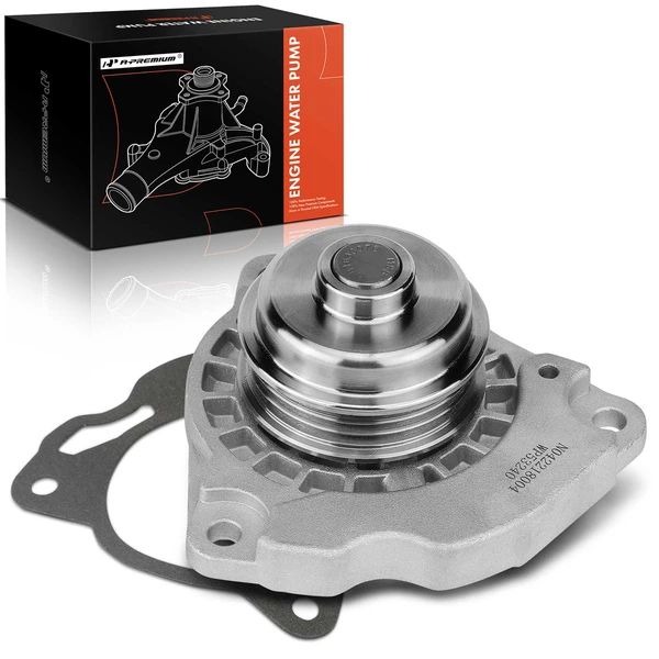 Engine Water Pump with Gasket for 2010-2011 Mercury Milan