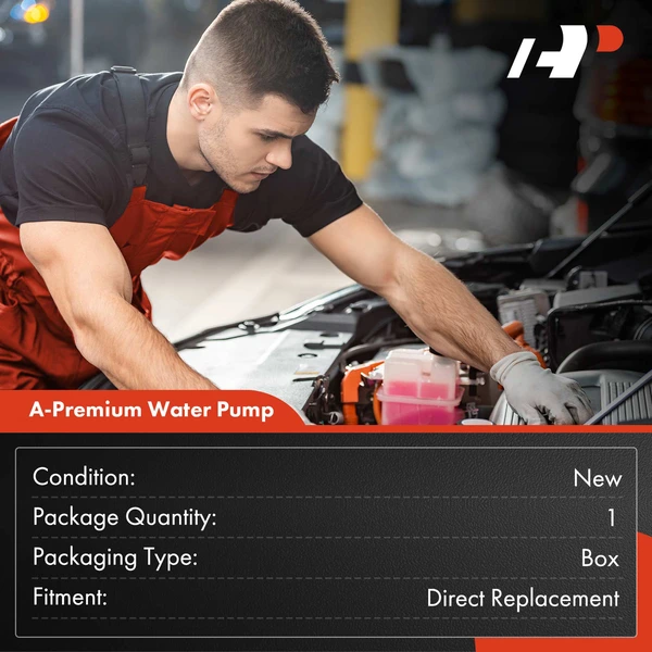 Engine Water Pump for Ford Explorer Police Interceptor Utility Lincoln Aviator