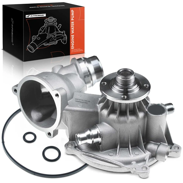 Engine Water Pump with Gasket for 2003-2012 BMW 760Li