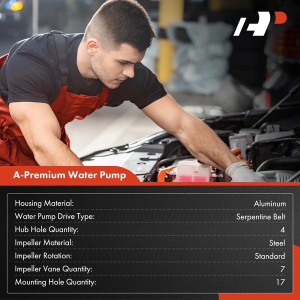 Engine Water Pump with Gasket for Toyota Tacoma Tundra 4Runner FJ Cruiser 4.0L