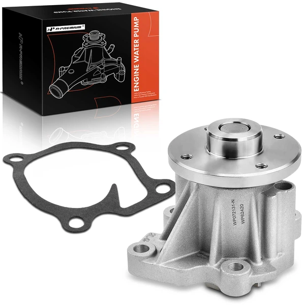 Engine Water Pump with Gasket for 2005-2019 Nissan Frontier
