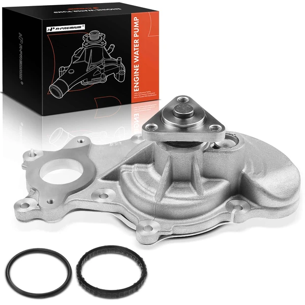Engine Water Pump with Gasket for 2011-2017 Ford F-150