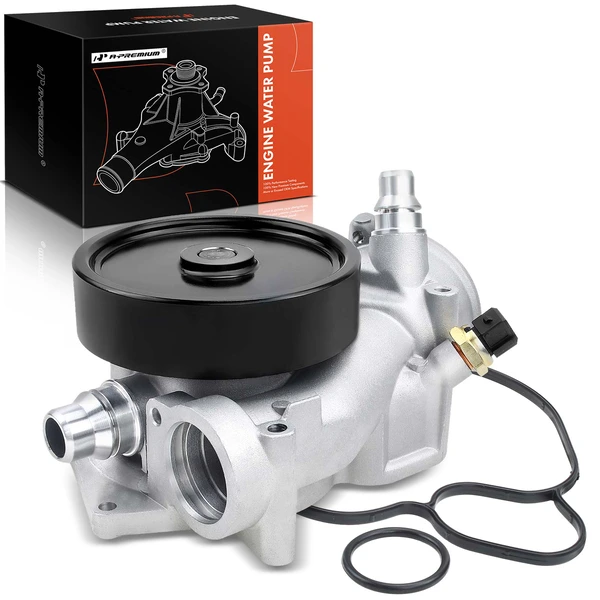 Engine Water Pump with Gasket for 2013-2018 BMW 650i xDrive Gran Coupe