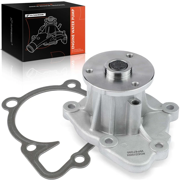 Engine Water Pump with Gasket for Hyundai Sonata 11-14 Kia Optima Sportage 2.0L