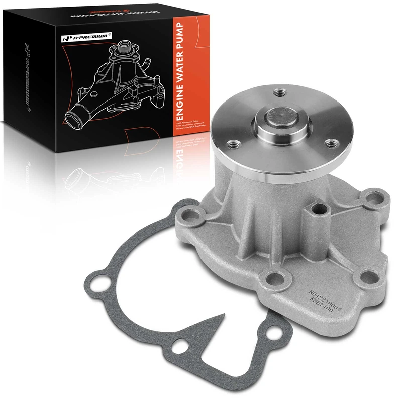 Engine Water Pump with Gasket for Hyundai Sonata 11-14 Kia L4 2.4L Primary Pump