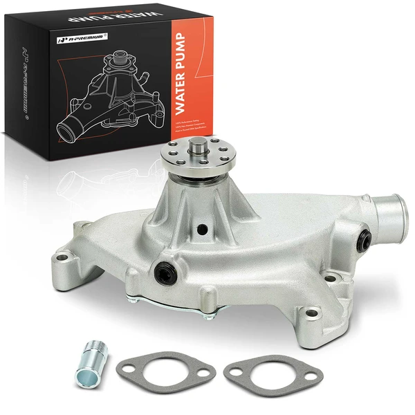 Big Block BBC Short Water Pump with Gasket for 1990-1992 1995 GMC C2500