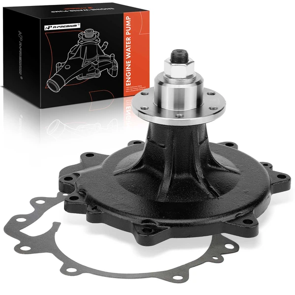 Engine Water Pump with Gasket for International Harvester 1754 1854 1954 3800