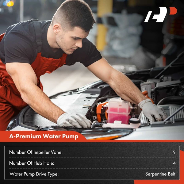 Heavy Duty Water Pump for International Harvester 4700 94-05 4800 4900 5000 7100