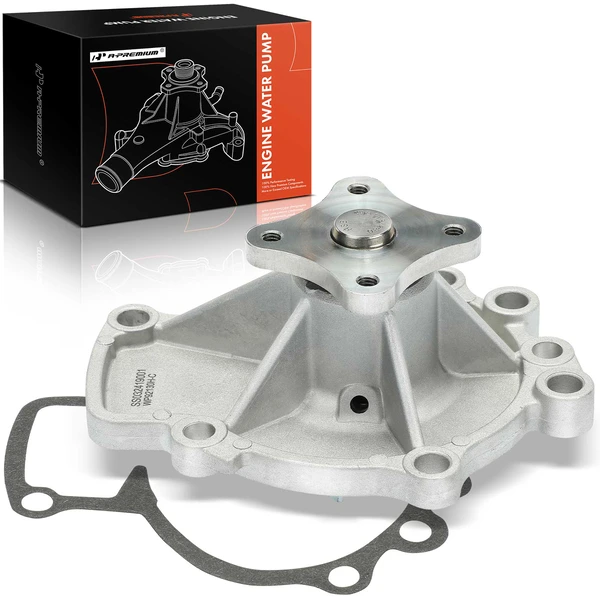 Engine Water Pump with Gasket for 1991-1994 1998-2001 Nissan Sentra