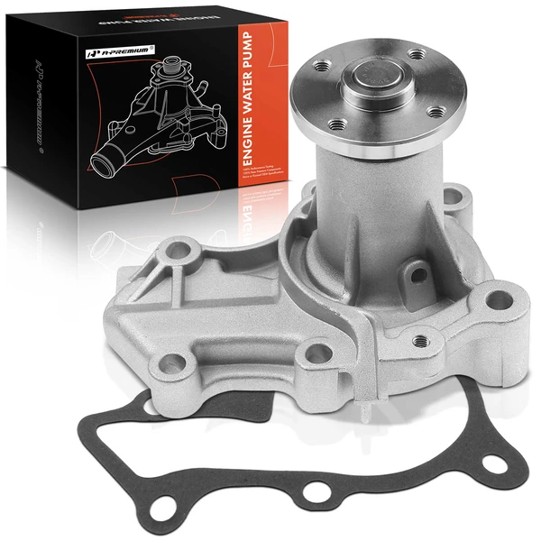 Engine Water Pump with Gasket for 1997-2002 Mitsubishi Mirage