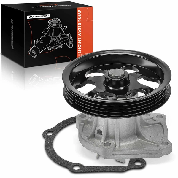 Engine Water Pump with Gasket for 1995-1999 Toyota Tercel