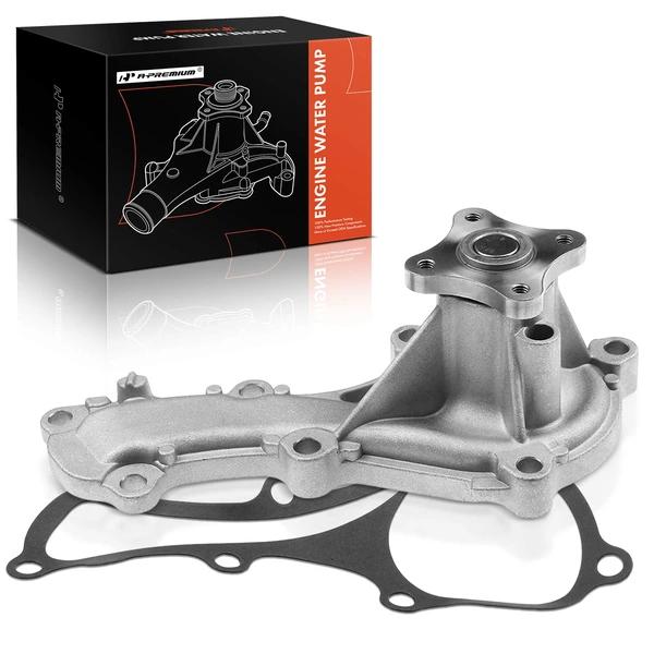 Engine Water Pump with Gasket for 2000-2006 Nissan Sentra