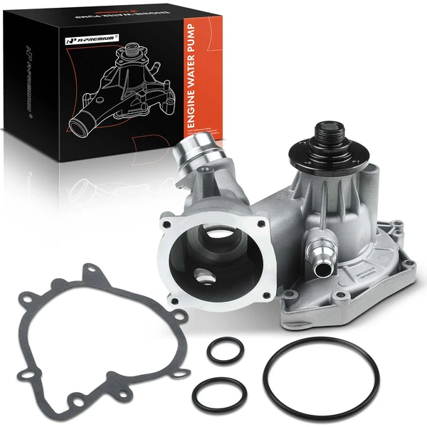 Engine Water Pump with Gasket for 2000-2003 BMW X5
